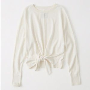Abercrombie Tie Front Top